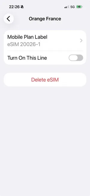 One SIM signal indicator
